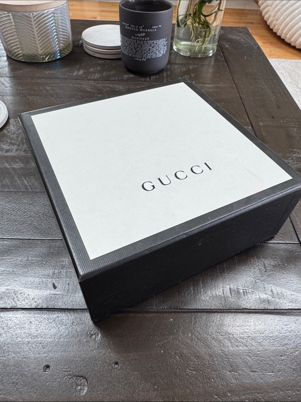 Gucci Black And White Presentation Box